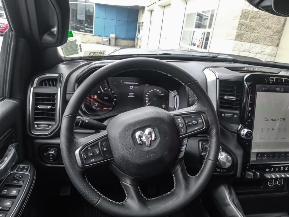 2024 Ram 2500 POWER WAGON IN GRANITE CRYSTAL METALLIC EQUIPPED WITH A 6.4L HEMI V8 , 4X4 , 8SPD AUTO , SUNROOF , 12INCH TOUCHSCREEN W/NAV , AL-13