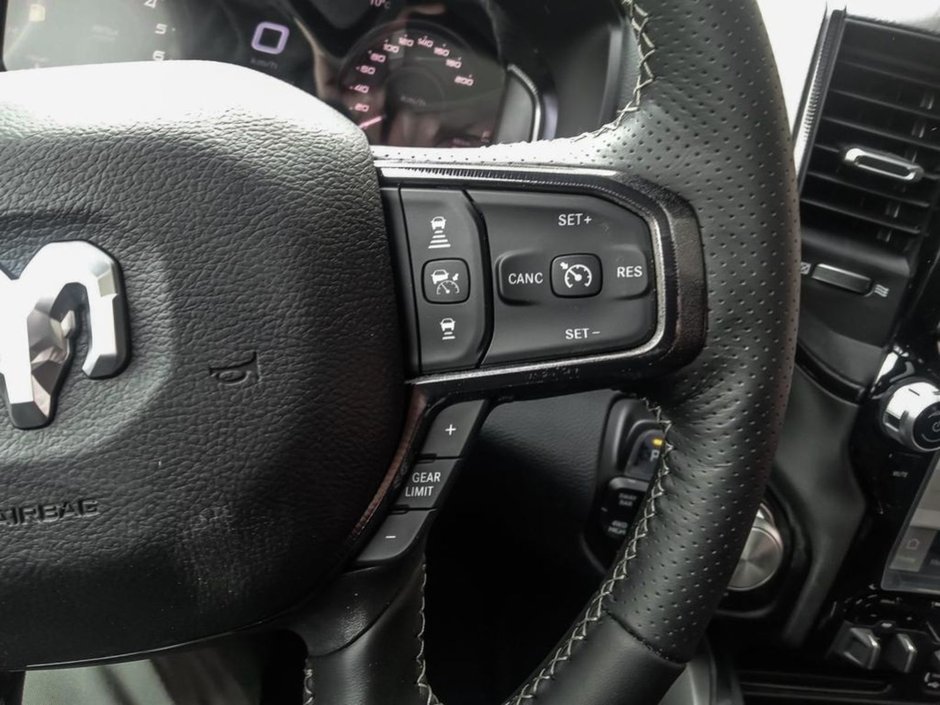 2024 Ram 2500 POWER WAGON IN GRANITE CRYSTAL METALLIC EQUIPPED WITH A 6.4L HEMI V8 , 4X4 , 8SPD AUTO , SUNROOF , 12INCH TOUCHSCREEN W/NAV , AL-15