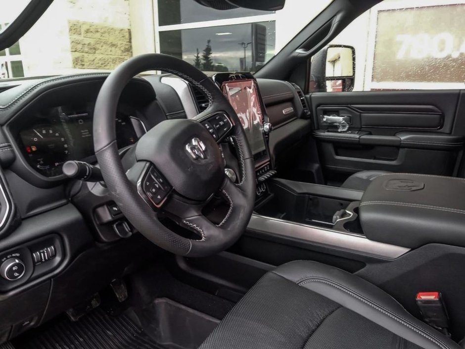 2024 Ram 2500 POWER WAGON IN GRANITE CRYSTAL METALLIC EQUIPPED WITH A 6.4L HEMI V8 , 4X4 , 8SPD AUTO , SUNROOF , 12INCH TOUCHSCREEN W/NAV , AL-12