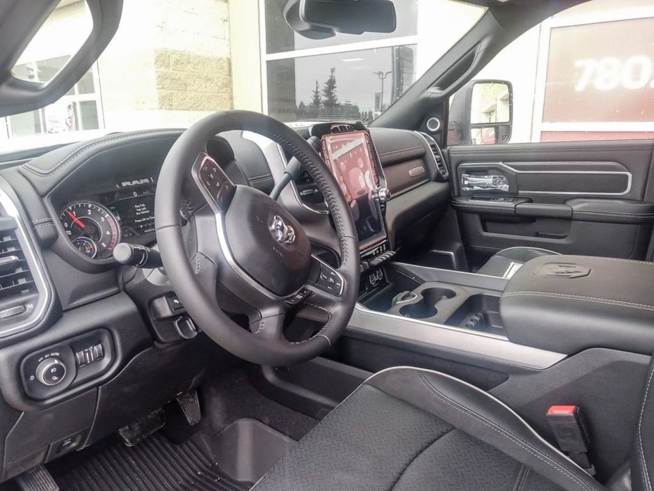 2024 Ram 2500 LARAMIE NIGHT EDITION IN BRIGHT WHITE EQUIPPED WITH A 6.7L CUMMINS TURBO DIESEL I6 , 4X4 , 6SPD AUTO , SUNROOF , LARAIE LEVEL B-12