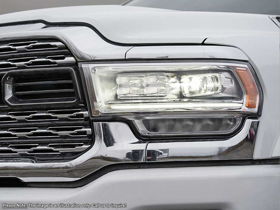 2024 Ram 2500 LIMITED IN BRIGHT WHITE EQUIPPED WITH A 6.7L CUMMINS TURBO , 4X4 , 6SPD AUTO , SUNROOF , LIMITED LVL 1 , 5TH WHEEL & GOOSNECK TO-8