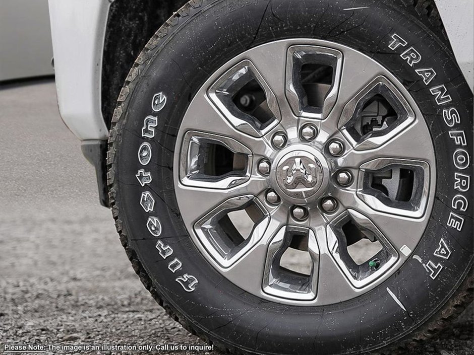 2024 Ram 2500 LIMITED IN BRIGHT WHITE EQUIPPED WITH A 6.7L CUMMINS TURBO , 4X4 , 6SPD AUTO , SUNROOF , LIMITED LVL 1 , 5TH WHEEL & GOOSNECK TO-6