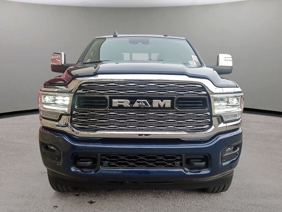 2024 Ram 2500 LIMITED IN PATRIOT BLUE PEARL EQUIPPED WITH A 6.7L CUMMINS TURBO DIESEL , 4X4 , 6SPD AUTO , SUNROOF , LIMITED LVL 1 , 5TH WHEEL-1