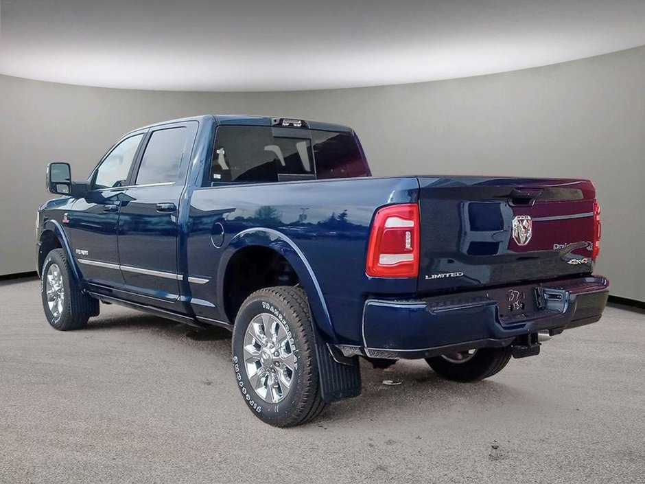 2024 Ram 2500 LIMITED IN PATRIOT BLUE PEARL EQUIPPED WITH A 6.7L CUMMINS TURBO DIESEL , 4X4 , 6SPD AUTO , SUNROOF , LIMITED LVL 1 , 5TH WHEEL-3
