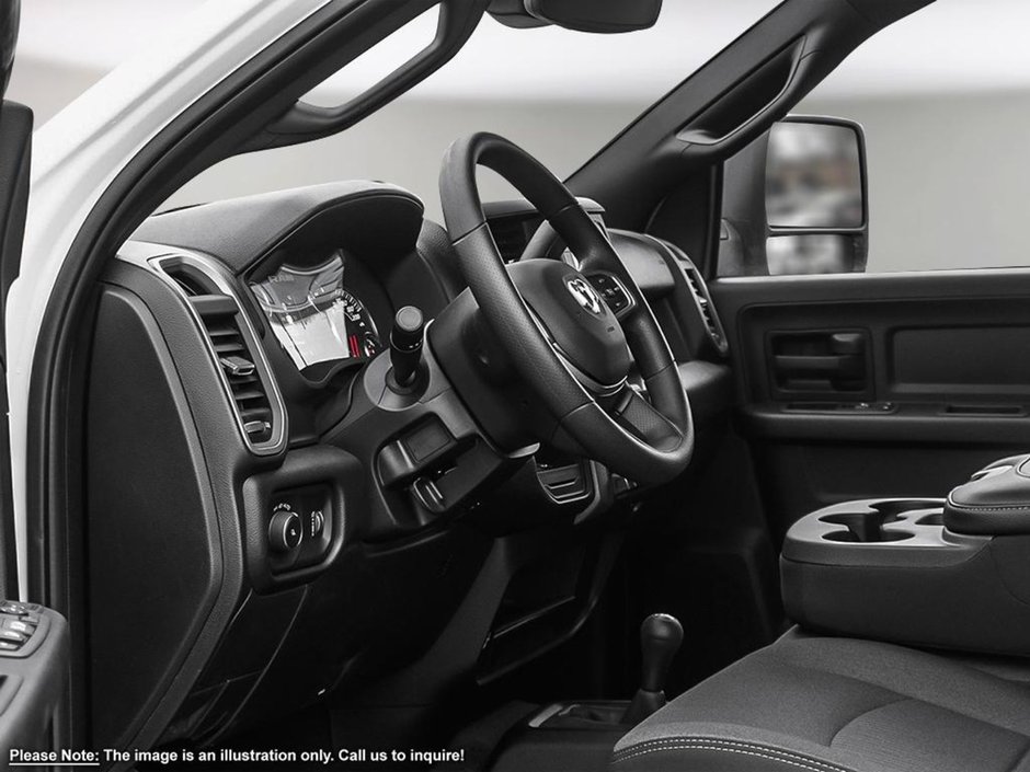 2024 Ram 2500 TRADESMAN IN BRIGHT WHITE EQUIPPED WITH A 6.4L HEMI V8 , 4X4 , 8SPD AUTO , 8.4INCH TOUCHSCREEN , APPLE CARPLAY/ANDROID AUTO , TR-8