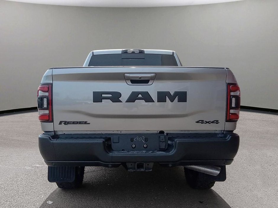 2024 Ram 2500 REBEL IN BILLET SILVER EQUIPPED WITH A 6.7L CUMMINS TURBO DIESEL , 4X4 , 6SPD AUTO , REAR AUTO LVL AIR SUSPENSION , POWER RUNNIN-4