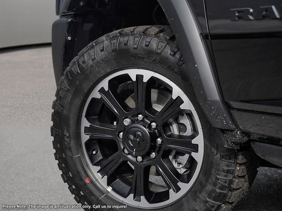 2024 Ram 2500 REBEL IN GRANITE METALLIC EQUIPPED WITH A 6.7L CUMMINS TURBO DIESEL , 4X4 , 6SPD AUTO , REAR AUTO LVL AIR SUSPENSION , POWER RUN-7