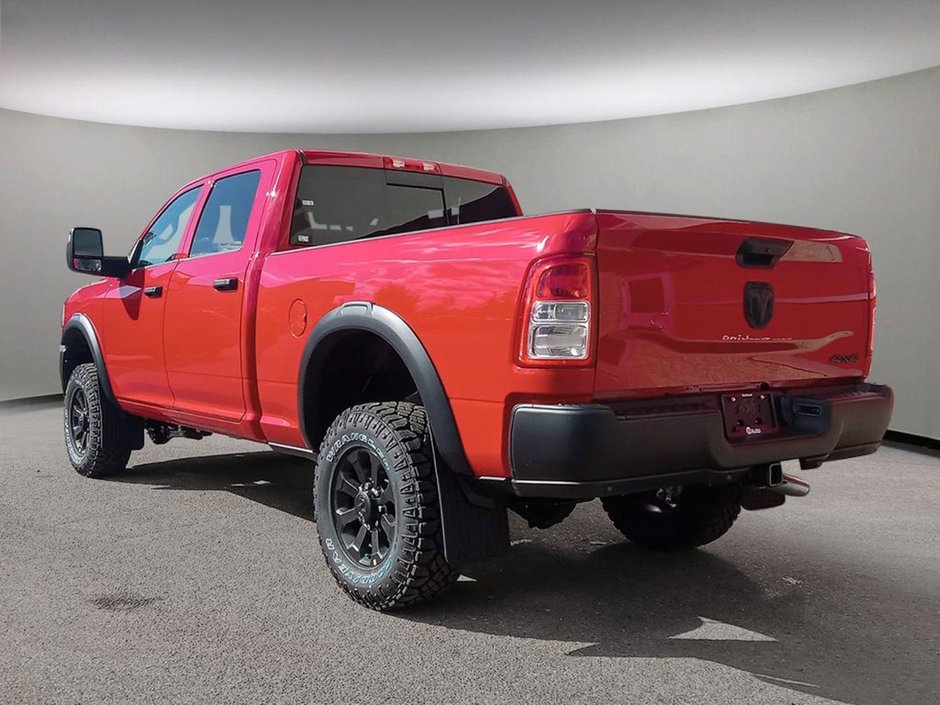2024 Ram 2500 POWER WAGON IN FLAME RED EQUIPPED WITH A 6.4L HEMI V8 , 4X4 , 8SPD AUTO , 8.4INCH TOUCHSCREEN , TRADESMAN LVL 2 , PWR WAGON PCKG-3