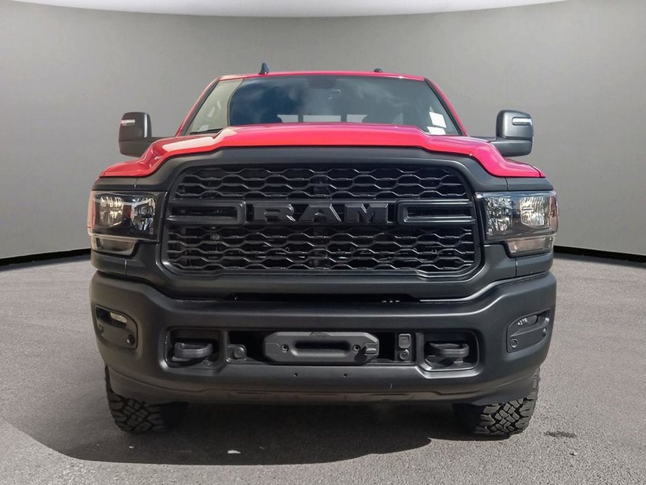 2024 Ram 2500 POWER WAGON IN FLAME RED EQUIPPED WITH A 6.4L HEMI V8 , 4X4 , 8SPD AUTO , 8.4INCH TOUCHSCREEN , TRADESMAN LVL 2 , PWR WAGON PCKG-1