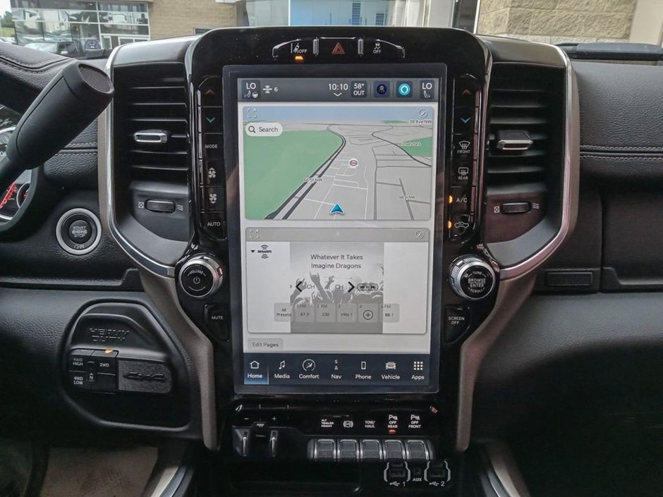 2024 Ram 3500 LARAMIE, 6.7L CUMMINS TURBO DIESEL I-6, 12 UCONNECT 5 W/ NAV, HTD/VEN FRONT SEATS, SUNROOF, 17SPKR HARMAN/KARDON PREMIUM SOUND-17