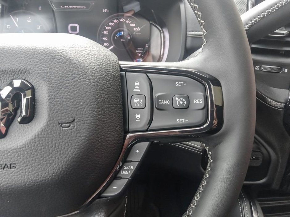 2024 Ram 3500 LIMITED, 6.7L CUMMINS TURBO DIESEL I6, 12 UCONNECT 5 W/NAV, 360 CAMERA, ADAPTIVE CRUISE, REAR AUTO-LEVELLING AIR SUSPENSION-15