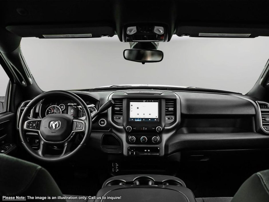 2024 Ram 3500 TRADESMAN IN BRIGHT WHITE EQUIPPED WITH A 6.7L CUMMINS TURBO DIESEL I6 , 4X4 , 6SPD AUTO , DUALLY , TRAILER BRAKE CONTROL , 8.4I-21