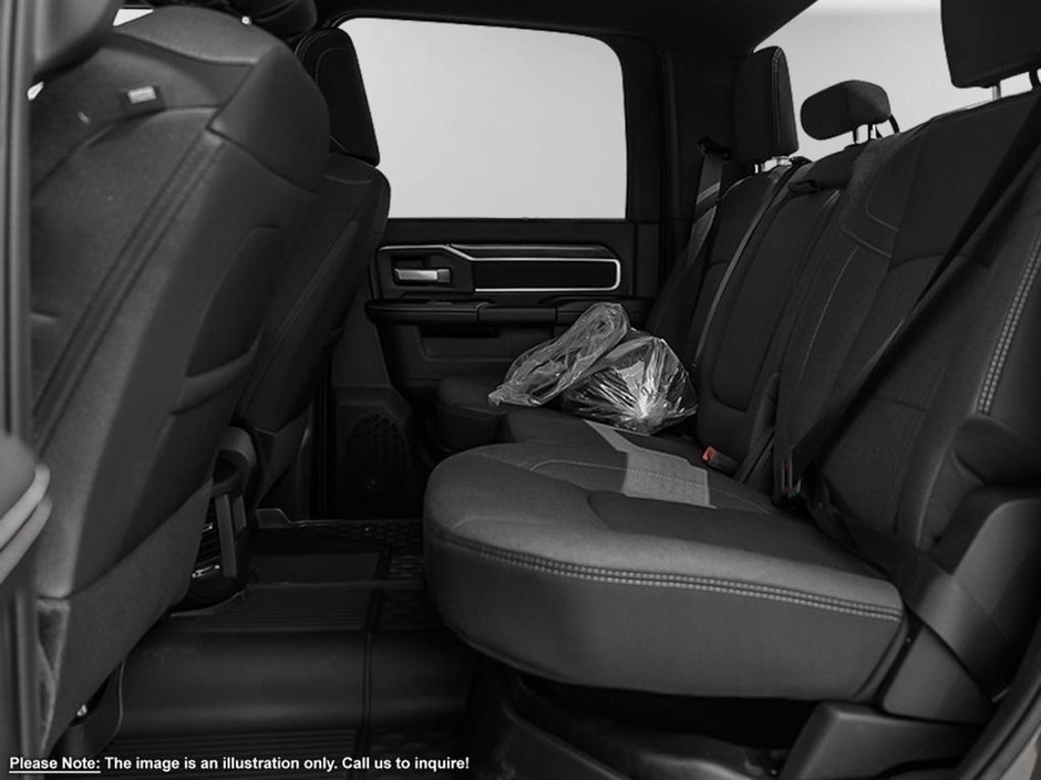 2024 Ram 3500 BIG HORN IN DIAMOND BLACK EQUIPPED WITH A 6.7L CUMMINS TURBO DIESEL I6 , 4X4 , 6SPD AUTO , DUALLY , ALPINE AUDIO , 189L TANK , L-19