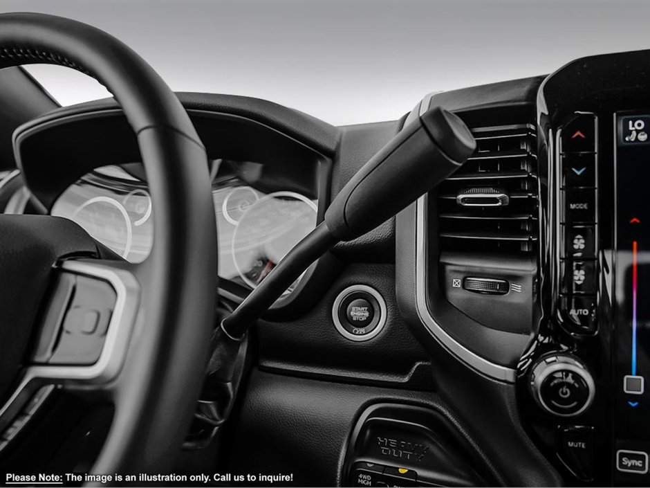 2024 Ram 3500 BIG HORN IN DIAMOND BLACK EQUIPPED WITH A 6.7L CUMMINS TURBO DIESEL I6 , 4X4 , 6SPD AUTO , DUALLY , ALPINE AUDIO , 189L TANK , L-15