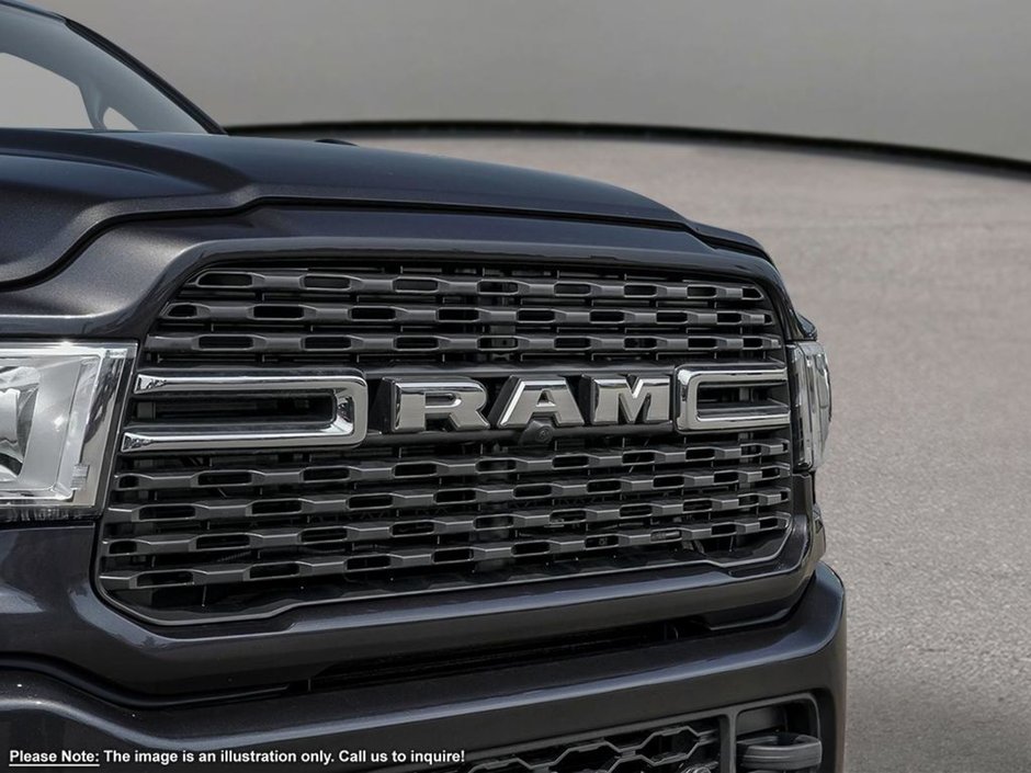 2024 Ram 3500 BIG HORN IN DIAMOND BLACK EQUIPPED WITH A 6.7L CUMMINS TURBO DIESEL I6 , 4X4 , 6SPD AUTO , DUALLY , ALPINE AUDIO , 189L TANK , L-7