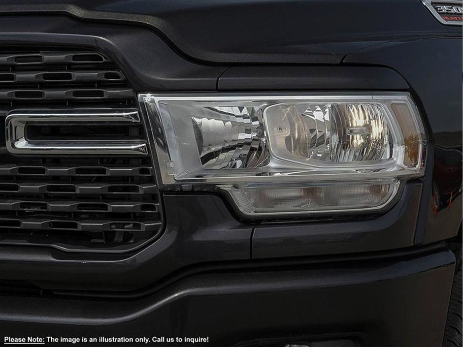 2024 Ram 3500 BIG HORN IN DIAMOND BLACK EQUIPPED WITH A 6.7L CUMMINS TURBO DIESEL I6 , 4X4 , 6SPD AUTO , DUALLY , ALPINE AUDIO , 189L TANK , L-8