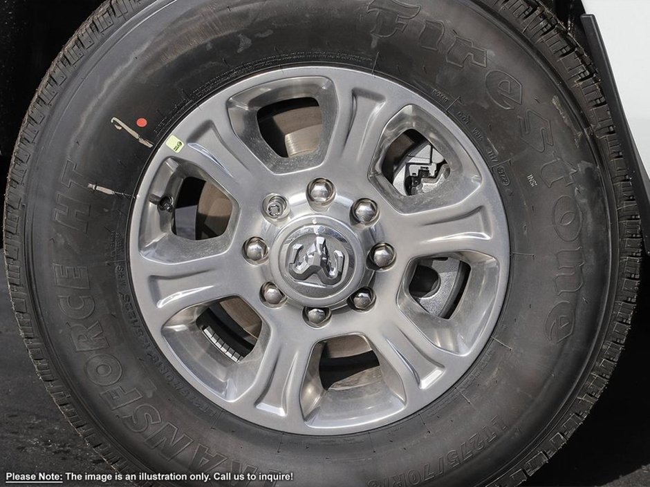 2024 Ram 3500 BIG HORN IN BRIGHT WHITE EQUIPPED WITH A 6.7L HO CUMMINS TURBO DIESEL I6 , 4X4 , 6SPD AISIN HD AUTO , LEVEL 1 EQUIPMENT GROUP ,-5