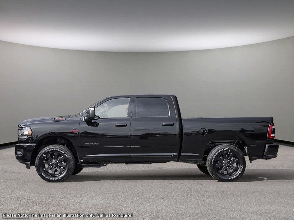 2024 Ram 3500 BIG HORN IN DIAMOND BLACK EQUIPPED WITH A 6.7L CUMMINS TURBO DIESEL I6 , 4X4 , 6SPD AUTO , REAR AUTO LVL AIR SUSPENSION , ALPINE-2