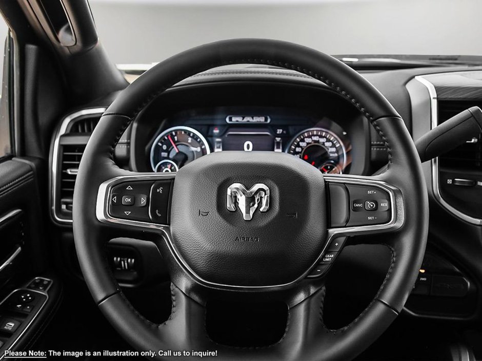 2024 Ram 3500 LARAMIE NIGHT EDITION IN DIAMOND BLACK EQUIPPED WITH A 6.7L CUMMINS HO TURBO DIESEL I6 , 4X4 , 6SPD AISIN HD AUTO , LARAMIE LVL-11