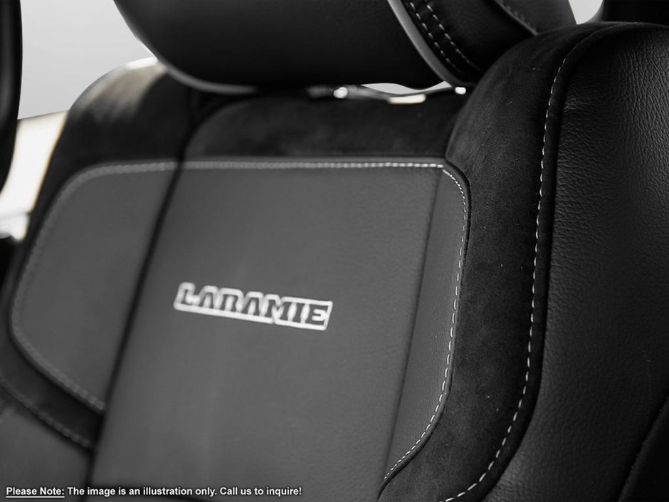 2024 Ram 3500 LARAMIE NIGHT EDITION IN BRIGHT WHITE EQUIPPED WITH A 6.7L CUMMINS HO TURBO DIESEL I6 , 4X4 , 6SPD AISIN HD AUTO , LARAMIE LVL B-18