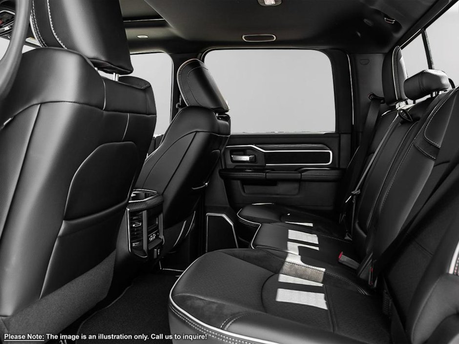 2024 Ram 3500 LARAMIE NIGHT EDITION IN BRIGHT WHITE EQUIPPED WITH A 6.7L CUMMINS HO TURBO DIESEL I6 , 4X4 , 6SPD AISIN HD AUTO , LARAMIE LVL B-19