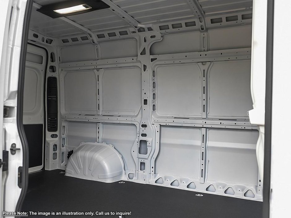 2025 Ram ProMaster Cargo Van TRADESMAN HIGH ROOF IN BRIGHT WHITE EQUIPPED WITH A 3.6L V6 , 9SPD AUTO , FWD , REAR HINGED DOORS W/FIXED GLASS , FCW , BACKUP C-19