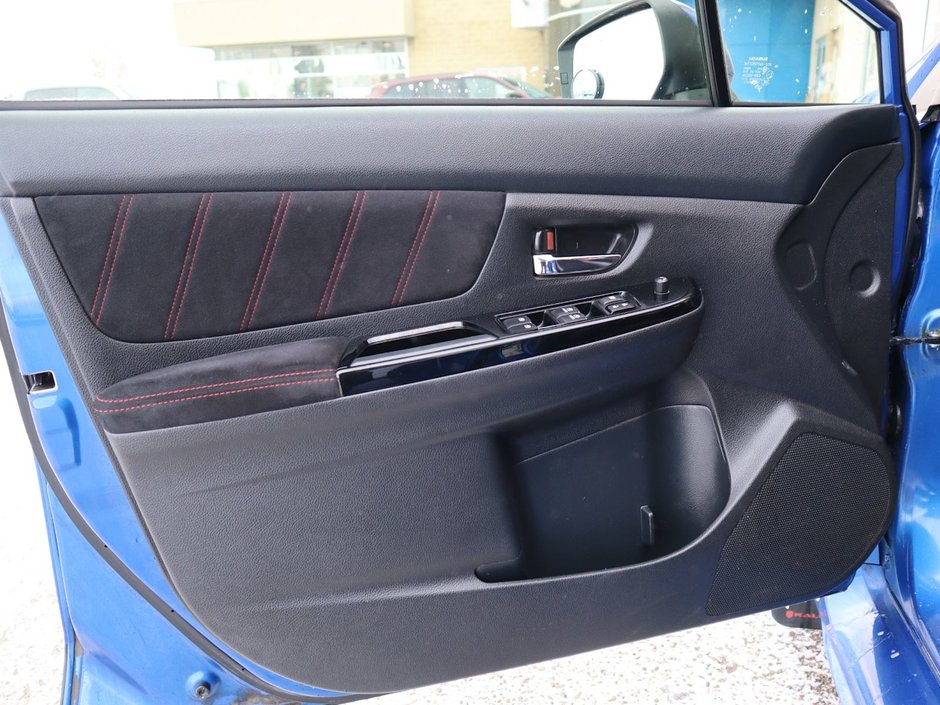 2019 Subaru WRX STI IN BLUE EQUIPPED WITH A 2.5L TURBO H4 , AWD , 6SPD MANUAL , RECARO BUCKET SEATS , SPOILER , QUATTRO EXHAUST , HOOD SCOOP , A-16