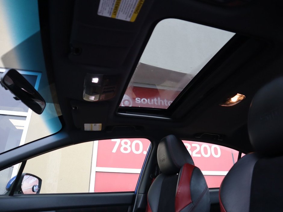 2019 Subaru WRX STI IN BLUE EQUIPPED WITH A 2.5L TURBO H4 , AWD , 6SPD MANUAL , RECARO BUCKET SEATS , SPOILER , QUATTRO EXHAUST , HOOD SCOOP , A-18