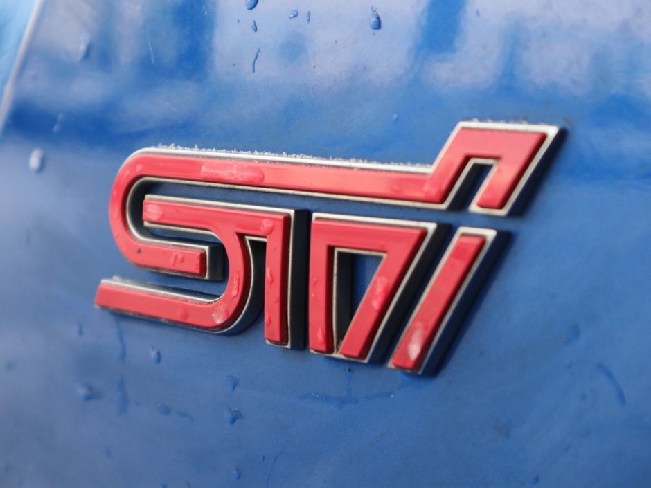 2019 Subaru WRX STI IN BLUE EQUIPPED WITH A 2.5L TURBO H4 , AWD , 6SPD MANUAL , RECARO BUCKET SEATS , SPOILER , QUATTRO EXHAUST , HOOD SCOOP , A-14