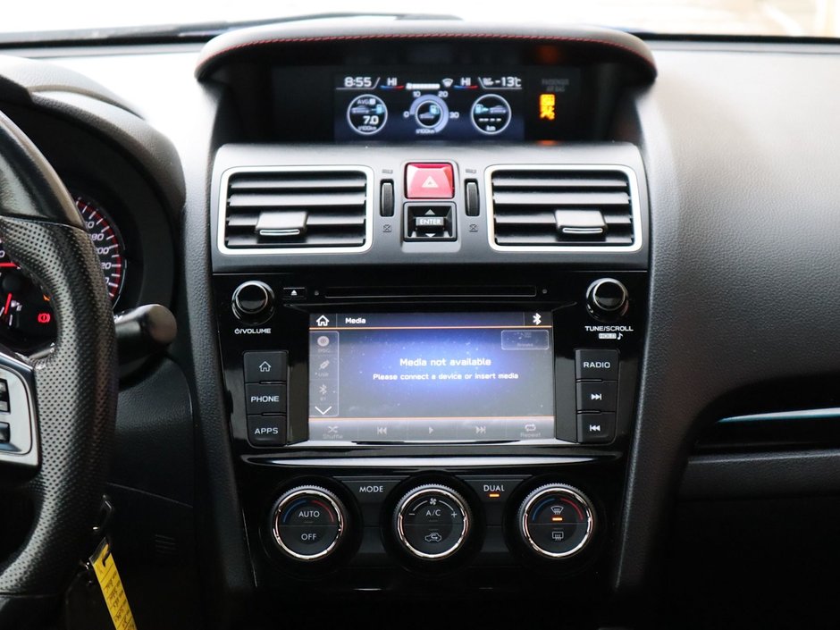 2019 Subaru WRX STI IN BLUE EQUIPPED WITH A 2.5L TURBO H4 , AWD , 6SPD MANUAL , RECARO BUCKET SEATS , SPOILER , QUATTRO EXHAUST , HOOD SCOOP , A-22