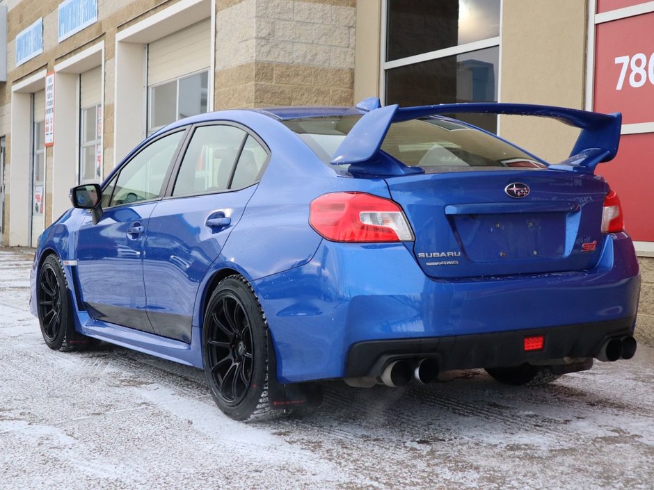 2019 Subaru WRX STI IN BLUE EQUIPPED WITH A 2.5L TURBO H4 , AWD , 6SPD MANUAL , RECARO BUCKET SEATS , SPOILER , QUATTRO EXHAUST , HOOD SCOOP , A-8