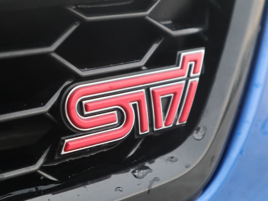 2019 Subaru WRX STI IN BLUE EQUIPPED WITH A 2.5L TURBO H4 , AWD , 6SPD MANUAL , RECARO BUCKET SEATS , SPOILER , QUATTRO EXHAUST , HOOD SCOOP , A-3