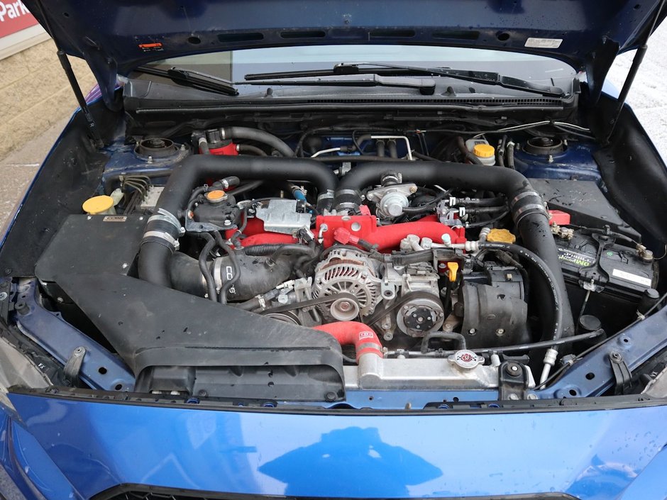 2019 Subaru WRX STI IN BLUE EQUIPPED WITH A 2.5L TURBO H4 , AWD , 6SPD MANUAL , RECARO BUCKET SEATS , SPOILER , QUATTRO EXHAUST , HOOD SCOOP , A-26