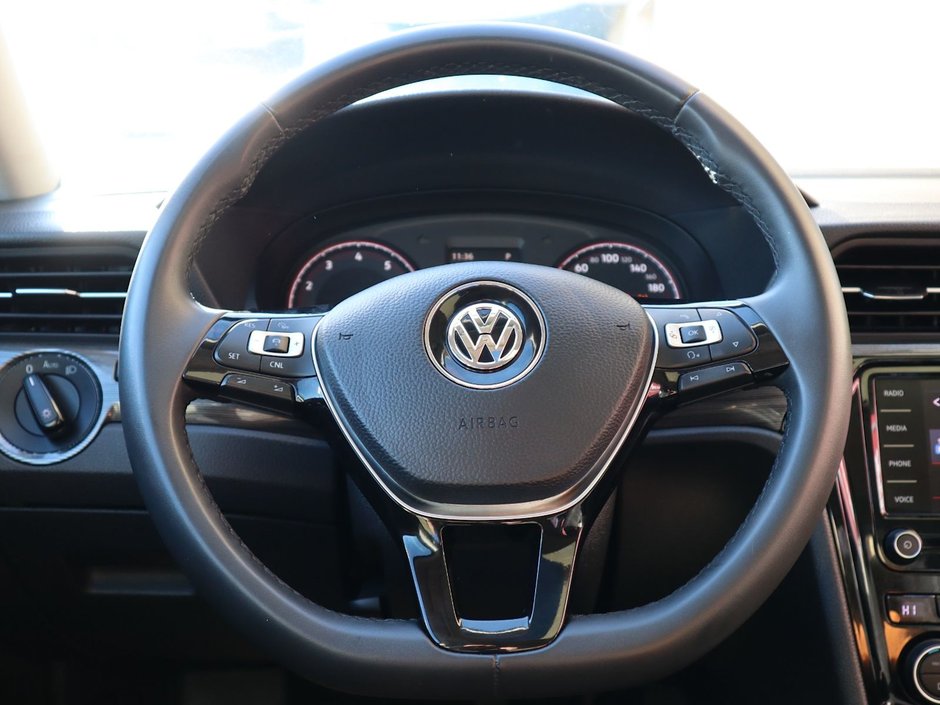 2021 Volkswagen Passat HIGHLINE IN BLACK EQUIPPED WITH A 2.0L TURBO I4 , FWD , 6SPD AUTO , PREMIUM SYNTHETIC LEATHER HEATED SEATS , DUAL ZONE AC , BACK-24