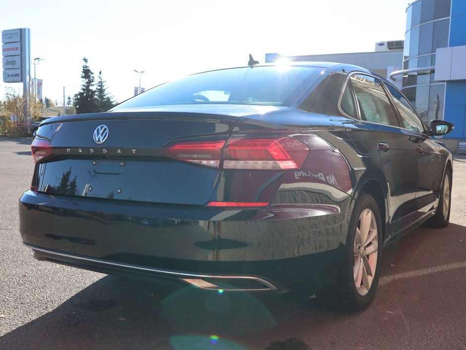 2021 Volkswagen Passat HIGHLINE IN BLACK EQUIPPED WITH A 2.0L TURBO I4 , FWD , 6SPD AUTO , PREMIUM SYNTHETIC LEATHER HEATED SEATS , DUAL ZONE AC , BACK-9