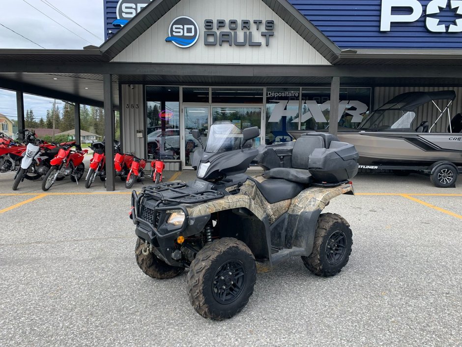 2019 Honda TRX520 Rubicon DCT IRS EPS Camo