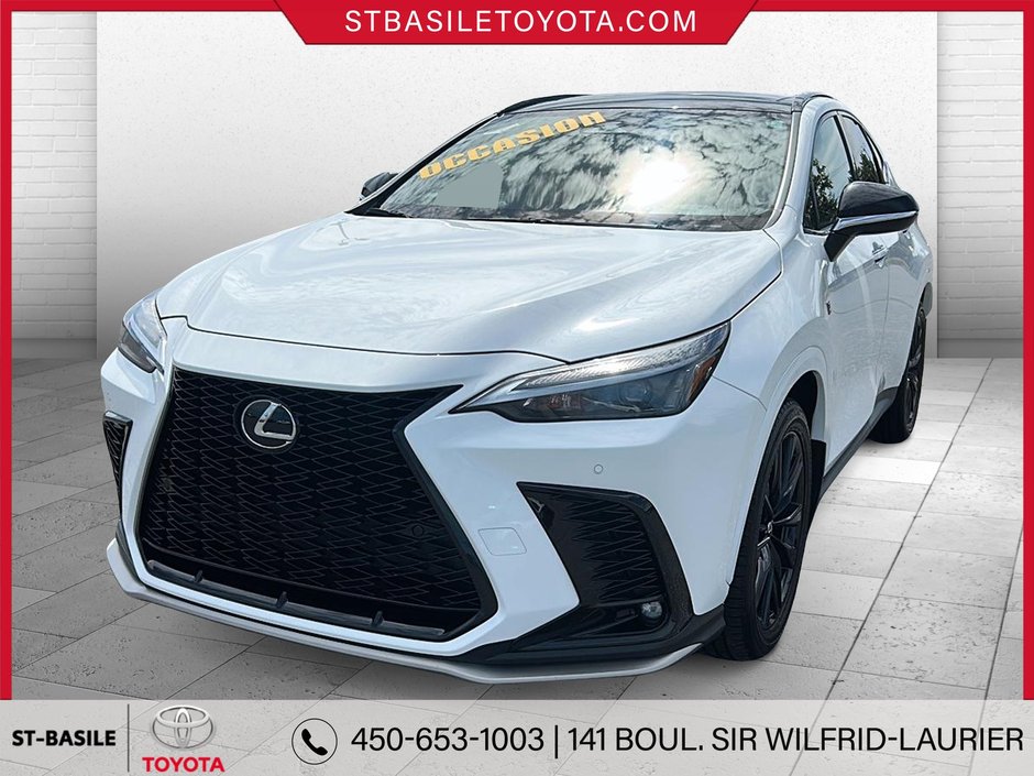 Lexus NX 350 F SPORT 2 AWD TOIT PANORAMIQUE 2024 à Saint-Basile-Le-Grand, Québec