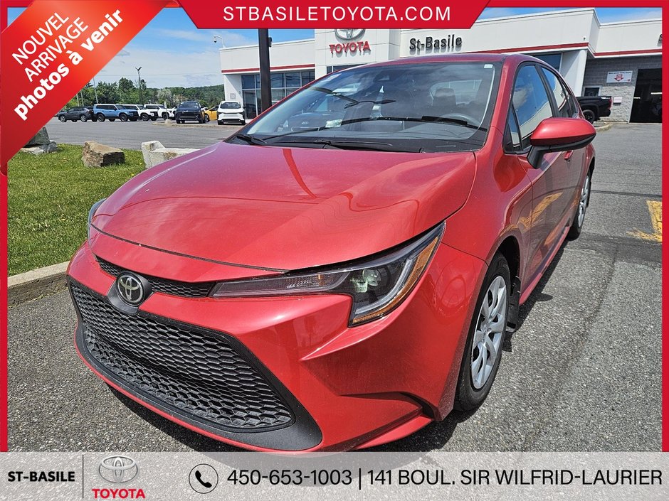 2021 Toyota Corolla LE SIEGES CHAUFFANTS CAMERA RECUL BLUETOOTH in Saint-Basile-Le-Grand, Quebec