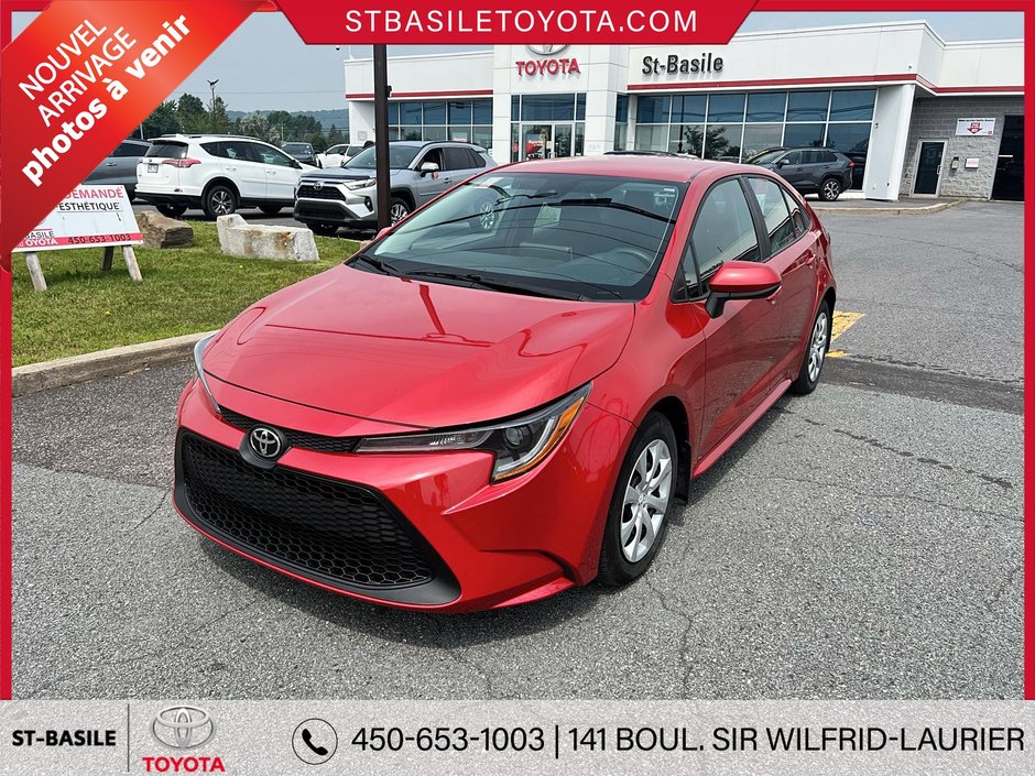 2021 Toyota Corolla LE SIÈGES CHAUFFANT BLUETOOTH in Saint-Basile-Le-Grand, Quebec