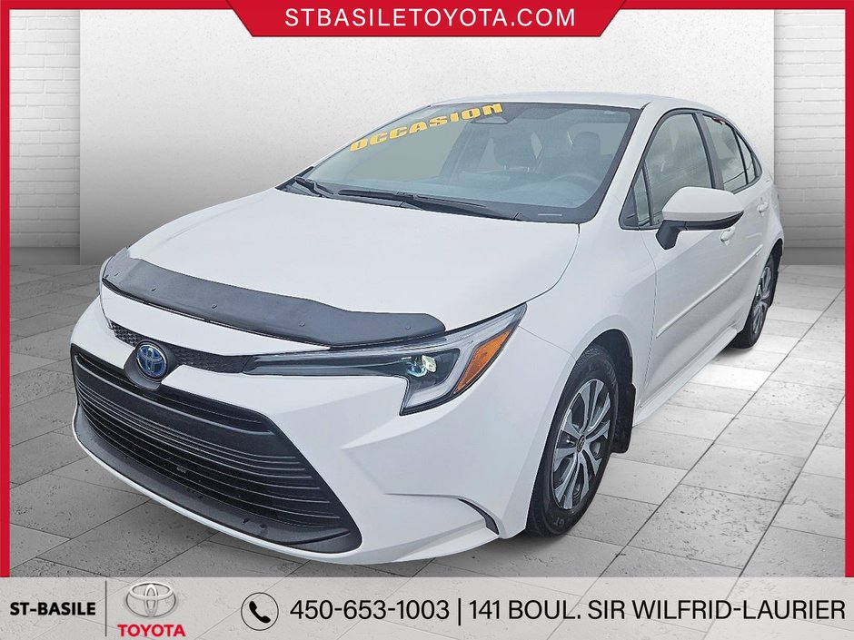 Toyota COROLLA HYBRIDE LE SIÈGES/VOLANT CHAUFFANT BLUETOOTH MAGS 2023 à Saint-Basile-Le-Grand, Québec