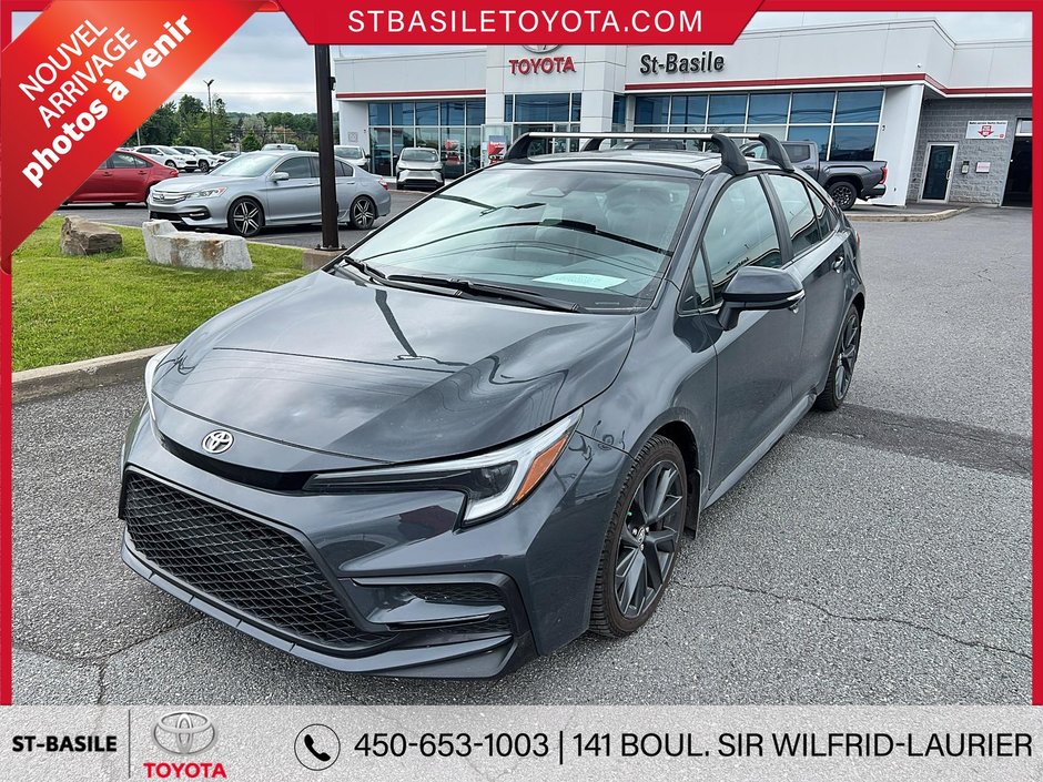 Toyota Corolla SE AMELIORÉ TOIT OUVRANT SIEGES/VOLANT CHAUFFAN 2024 à Saint-Basile-Le-Grand, Québec