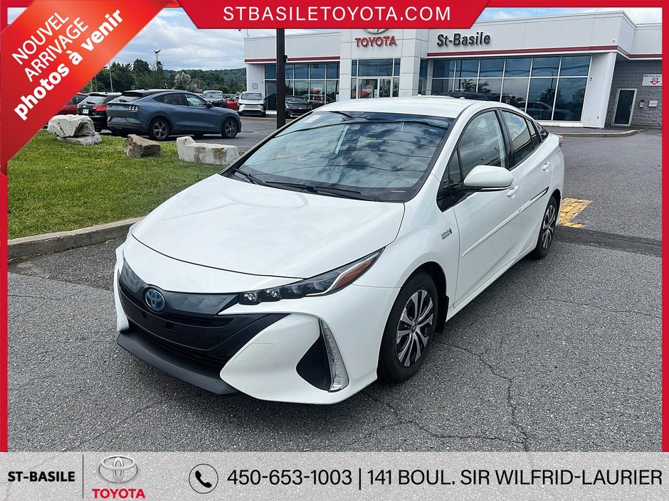 Toyota PRIUS PRIME UPGRADE CUIR GPS VOLANT CHAUFFANT 2020 à Saint-Basile-Le-Grand, Québec