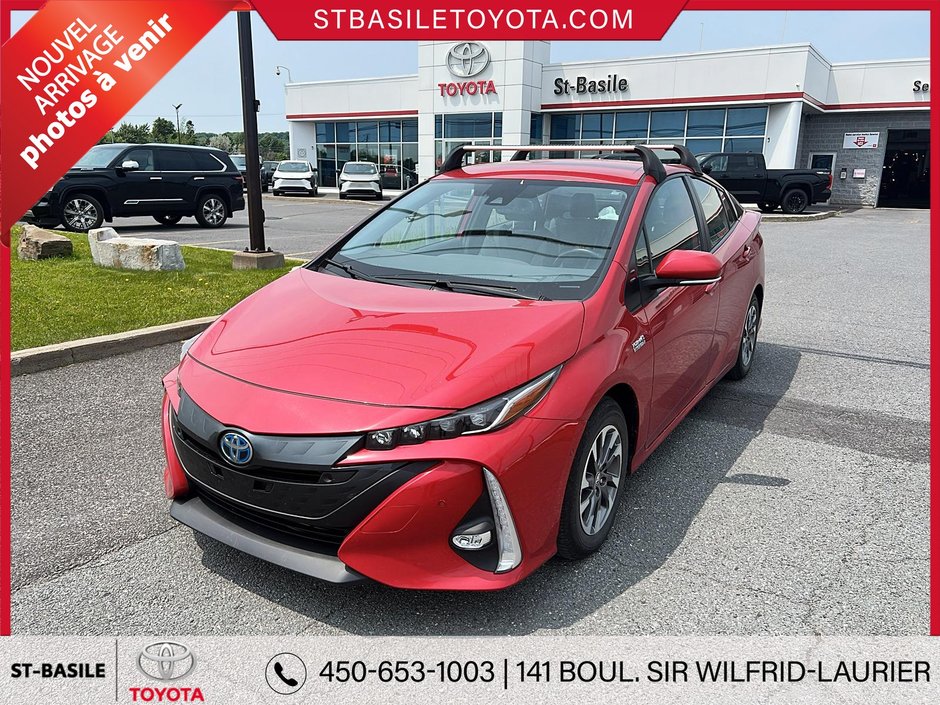 Toyota PRIUS PRIME TECHNOLOGIE CUIR GPS JBL AUDIO CAMERA HUD 2021 à Saint-Basile-Le-Grand, Québec