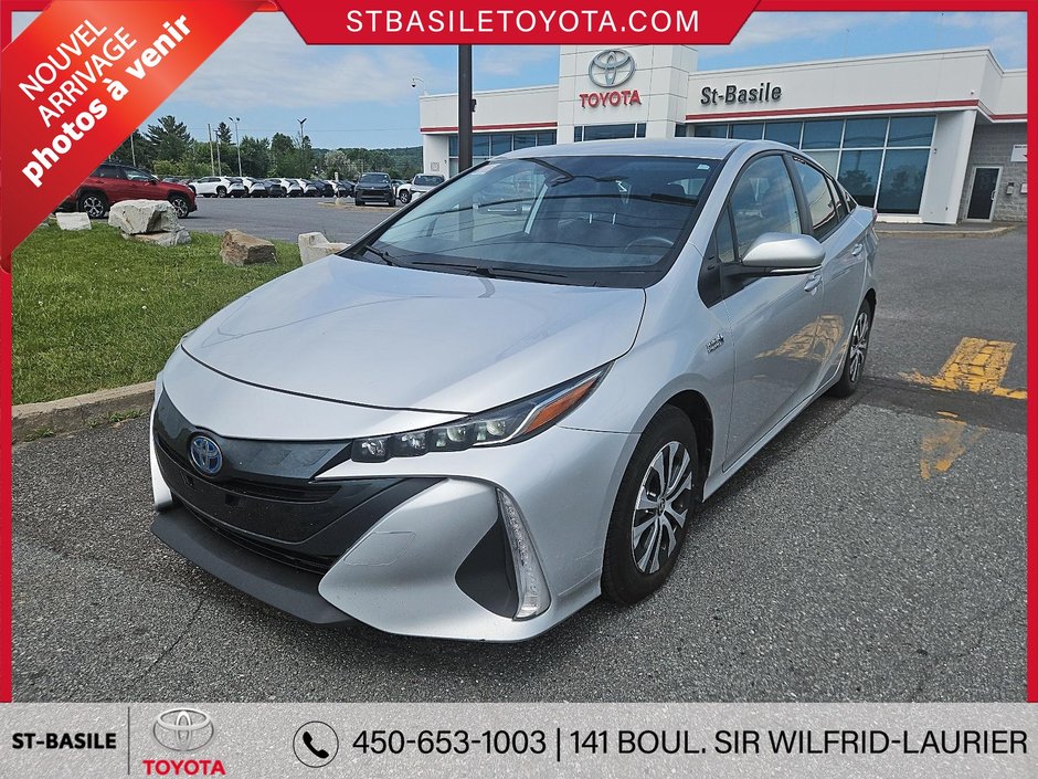 Toyota PRIUS PRIME BLUETOOTH VOLANT/SIEGES CHAUFFANTS CAMERA RECUL 2021 à Saint-Basile-Le-Grand, Québec