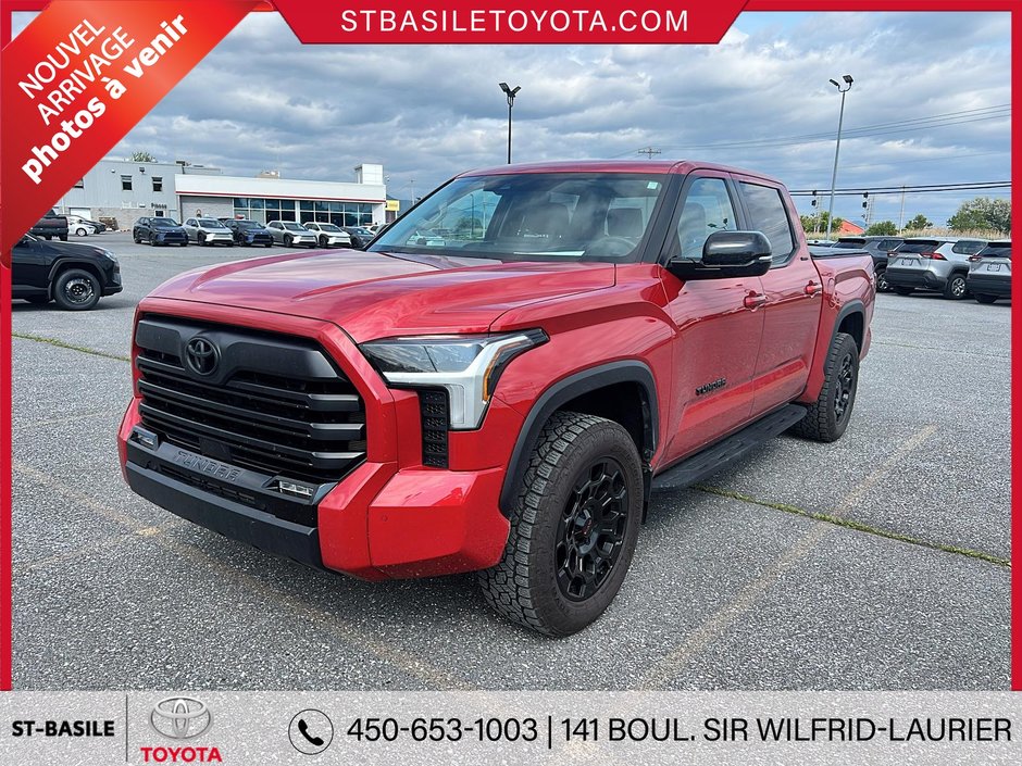 Toyota Tundra Limited Nigthshade CREW MAX CUIR GPS TOIT PANO V6 2024 à Saint-Basile-Le-Grand, Québec
