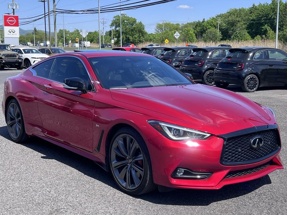Infiniti Q60 I-LINE Red Sport TI 2022 à Saint-Basile-le-Grand, Québec