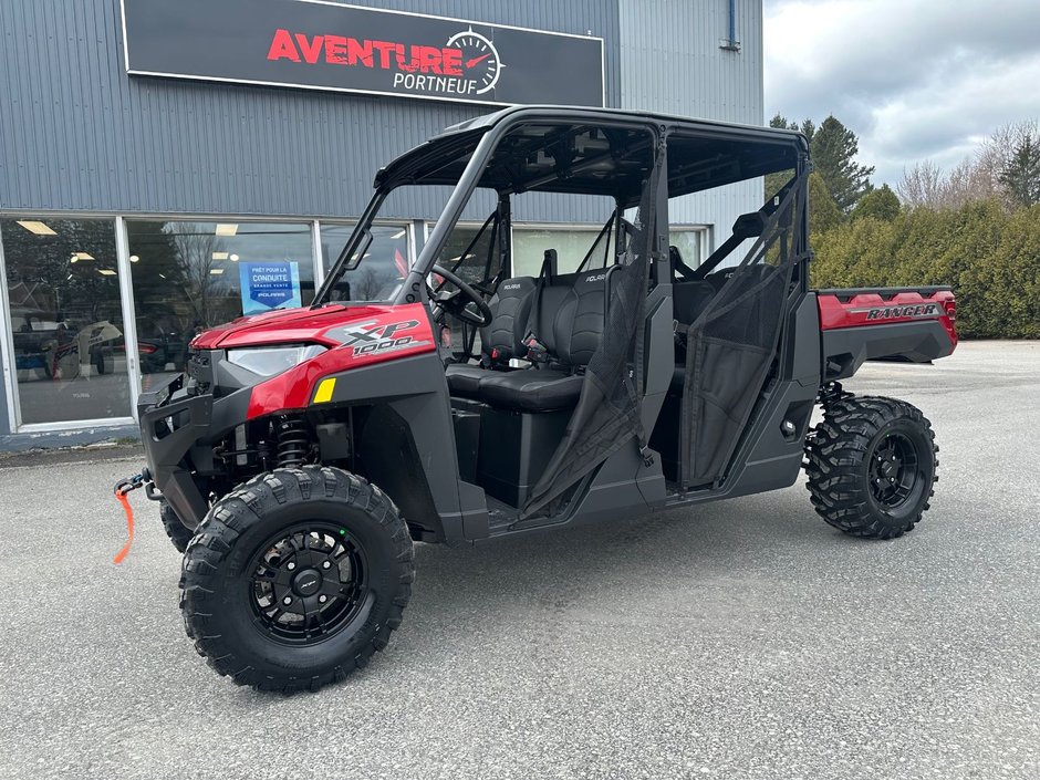 2025 Polaris RANGER CREW XP 1000 PREMIUM 2000$ de rabais et 2 ans de garantie