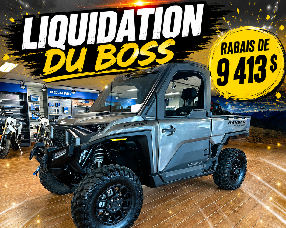 2025 Polaris Ranger XD 1500 NorthStar Edition Ultimate 2000$ de rabais et 2 ans garantie