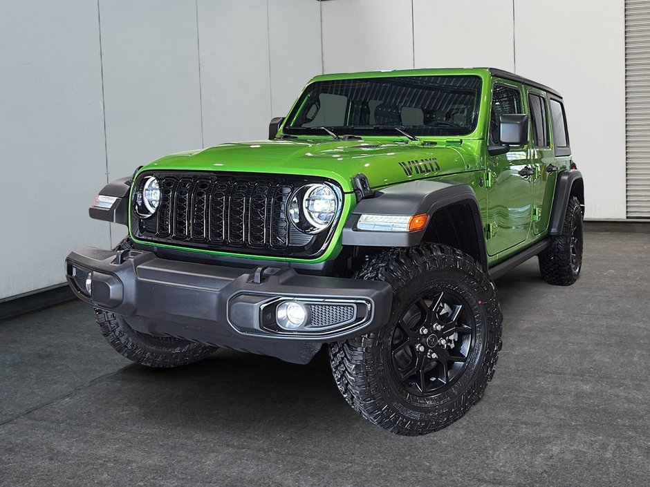 2026 Jeep Wrangler 4-Door WILLYS in Saint-Hyacinthe, Quebec