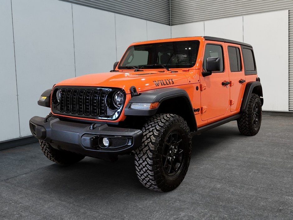2026 Jeep Wrangler 4-Door WILLYS in Saint-Hyacinthe, Quebec